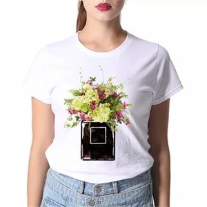 White t-shirt Harajuku